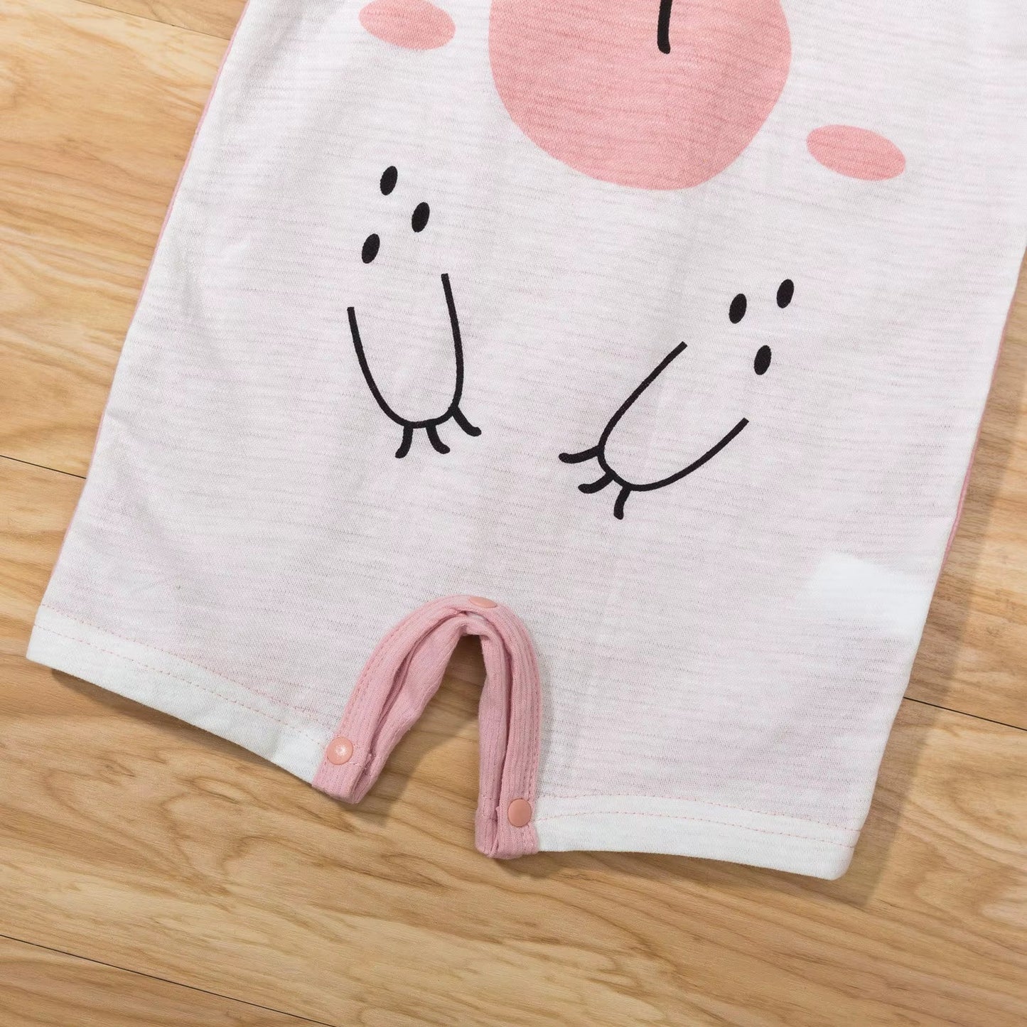 Cozy Character – Thermal Print Romper for Babies & Toddlers